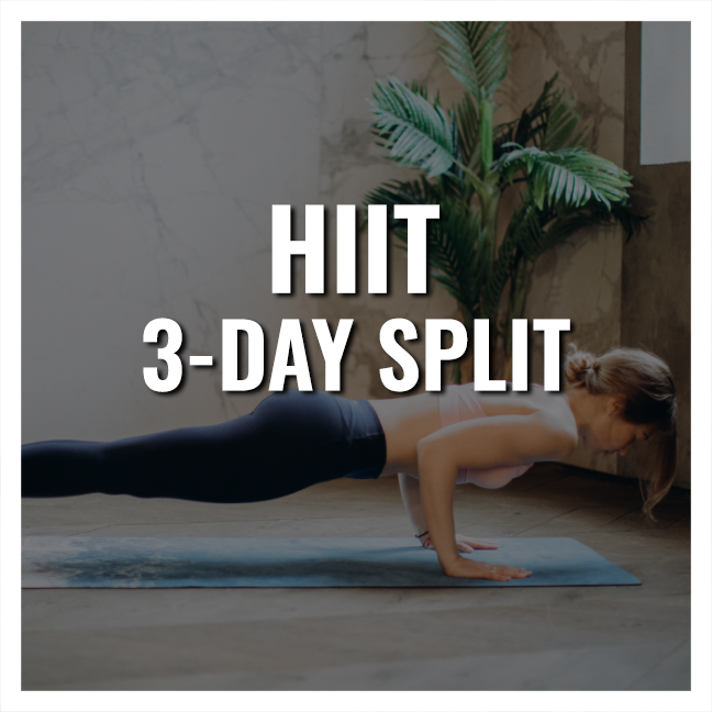 HIIT AT HOME WORKOUT PLAN