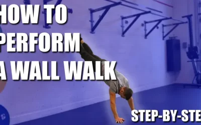 How to Perform a Wall Walk (step-by-step)